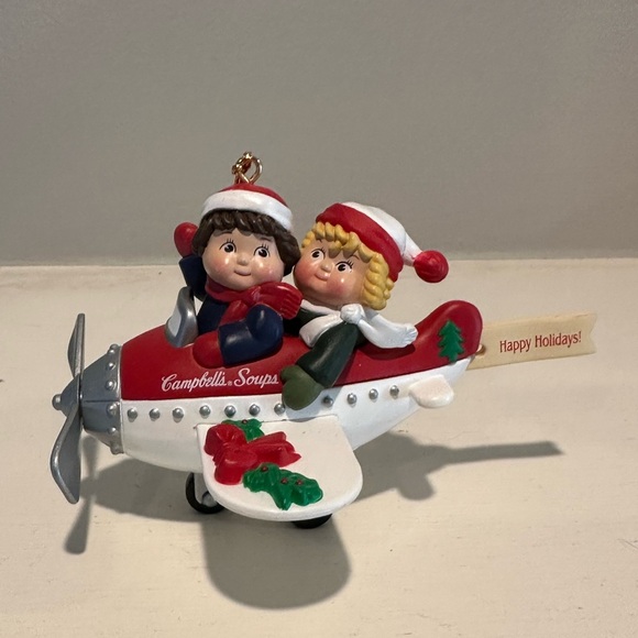 Vintage Campbell’s Soup airplane ornament - Picture 4 of 13